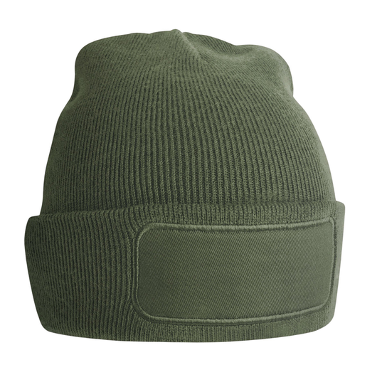 Beechfield Printers Plain Beanie (OS / Oliwkowy) Beechfield