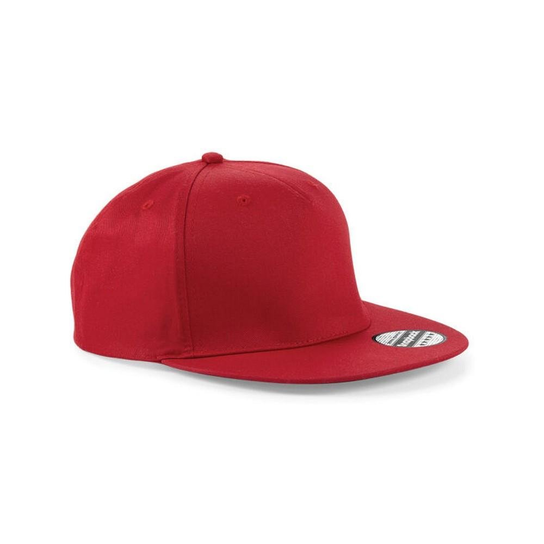 Beechfield Raper Snapback Cap (OS / Bordowy) Beechfield
