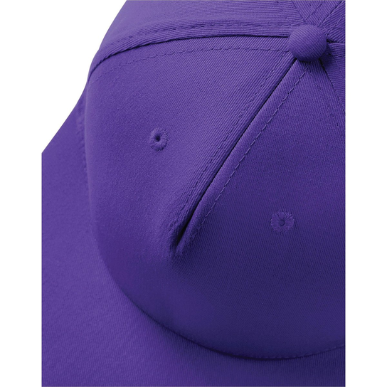 Beechfield Raper Snapback Cap (OS / Purpurowy) Beechfield
