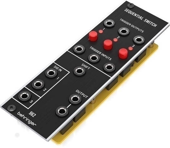 Behringer 962 SEQUENTIAL SWITCH Moduł syntezatora modularnego Behringer