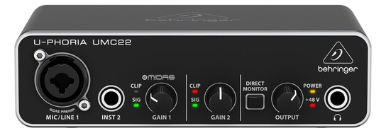 Behringer, Interfejs audio, USB, UMC22 Behringer