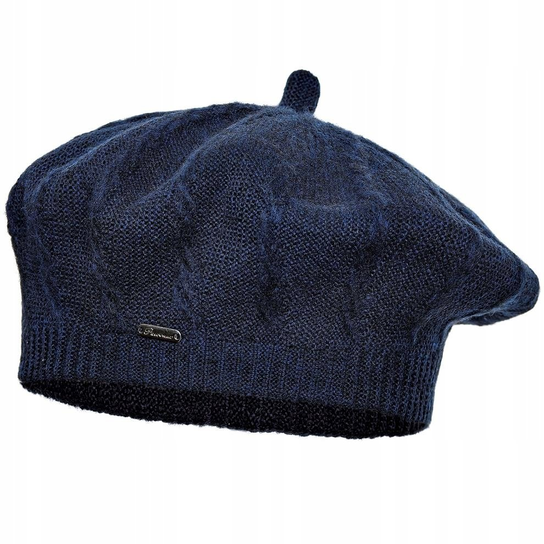 Beret damski BLANCA Granat Pawonex