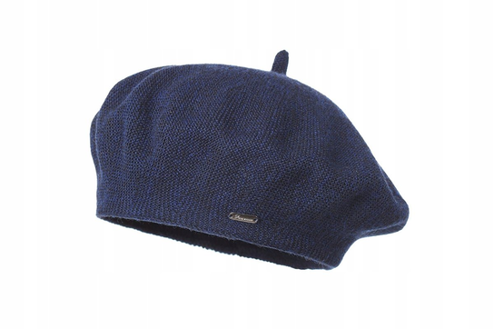 Beret damski MICHELE Granat Pawonex
