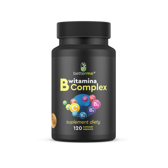 BetterMe, B Complex 100% RSW suplement diety 120 kapsułek BetterMe