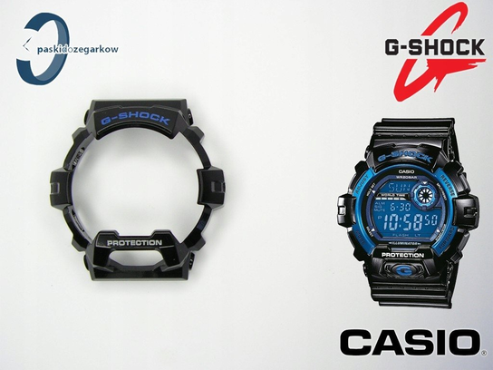Bezel Casio G-8900A-1 G-8900 czarny połysk Casio