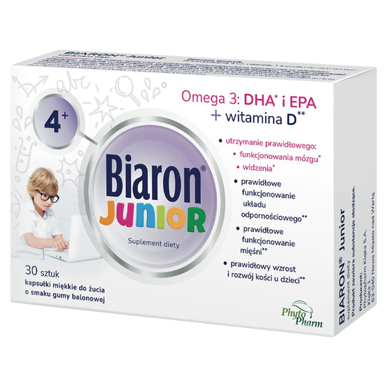 Biaron Junior 30 Kapsułek Phytopharm