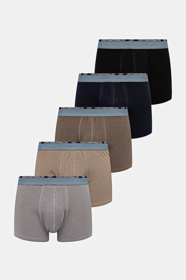 BIELIZNA MĘSKA BOKSERKI CR7 BASIC TRUNK 5-PACK L CR7 Cristiano Ronaldo