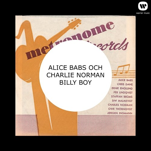 Billy Boy Alice Babs och Charlie Norman