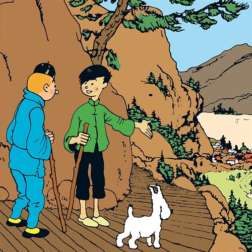 Blå Lotus Tintin, Tomas Bolme, Bert-Åke Varg