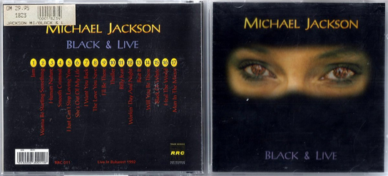 Black & Live - Live In Bukarest Jackson Michael