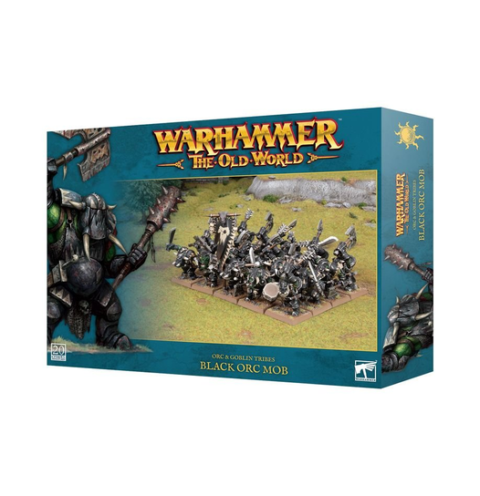BLACK Orc Mob Box Games Workshop