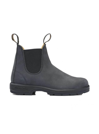 Blundstone - Nabuk Elastic Sided Boot Lined Nero 587 Blundstone