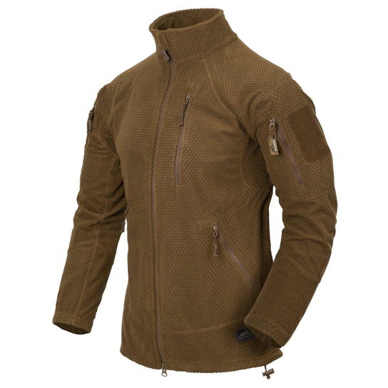 Bluza ALPHA TACTICAL - Grid Fleece - Coyote Helikon-Tex