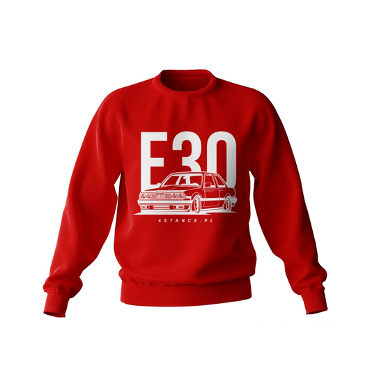 Bluza BMW E30 classic czerwona-L 4stance.pl