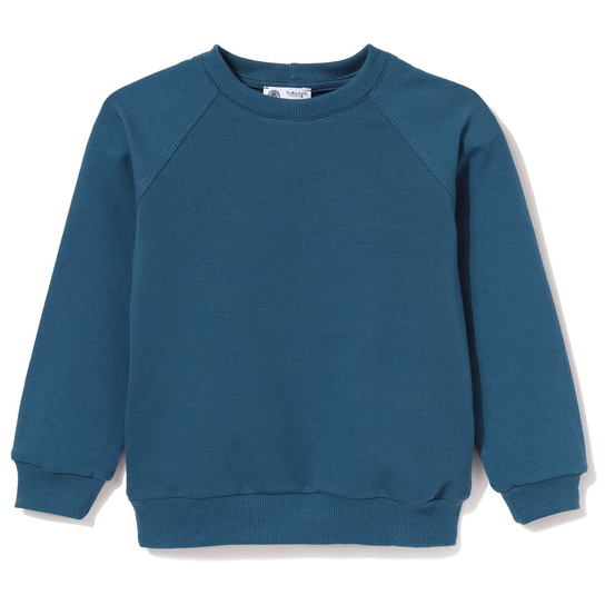 Bluza dresowa dla taty Basic niebieska L TuSzyte