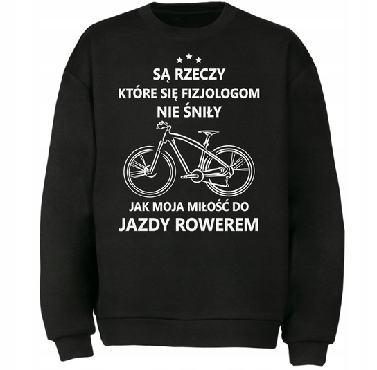 Bluza Moja Miłość Do Rower Śmieszny Prezent DrukPrintPrezent