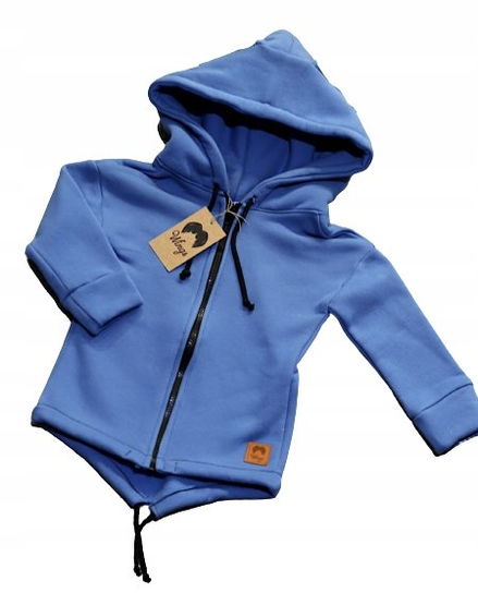 Bluza S parka niebieska Inna marka
