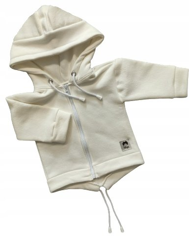 Bluza XL parka ecru Inna marka