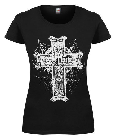 bluzka damska GOTHIC CROSS-S Inny producent