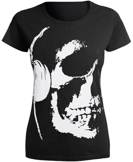 bluzka damska HEADPHONE SKULL-XS Inny producent
