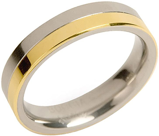 Boccia Titanium Ring - 49 (15.6) - 0129-02 Boccia Titanium