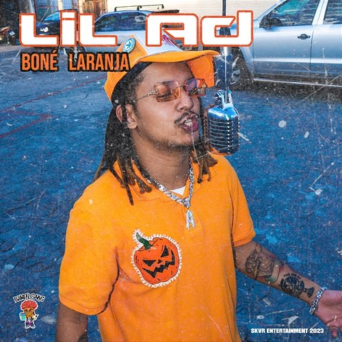 Boné Laranja Bumpy Cake & Lil AD