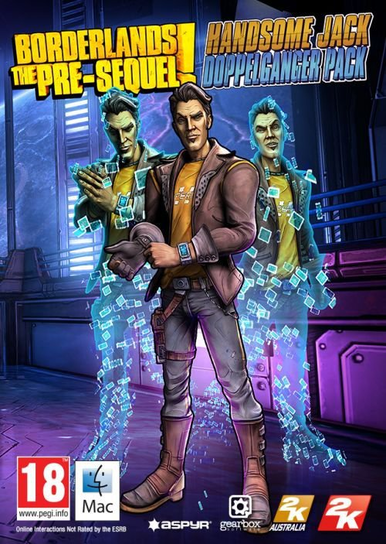 Borderlands: The Pre-Sequel! Handsome Jack Pack, PC Aspyr, Media