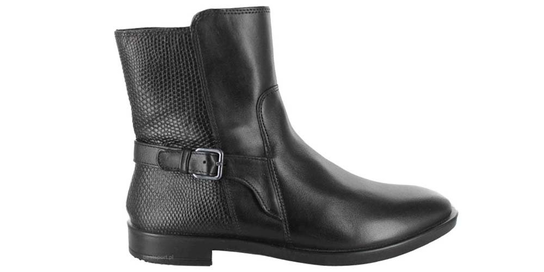 Botki ECCO SHAPE M 15 czarne skórzane 36 Ecco