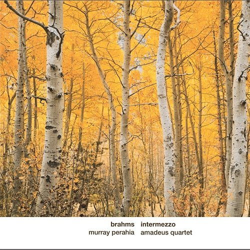 Brahms: Intermezzo Murray Perahia, Amadeus Quartett