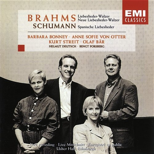 Brahms/Schumann Lieder Anne Sofie von Otter, Helmut Deutsch, Kurt Streit, Barbara Bonney, Olaf Bär, Bengt Forsberg