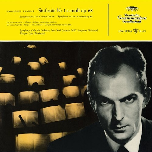 Brahms: Symphony No. 1 Symphony of the Air, Igor Markevitch