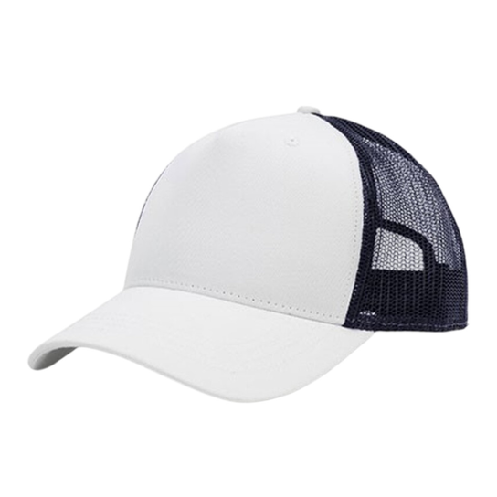 Brain Waves Recycled 5 Panel Trucker Cap (OS / Biały) Brain Waves