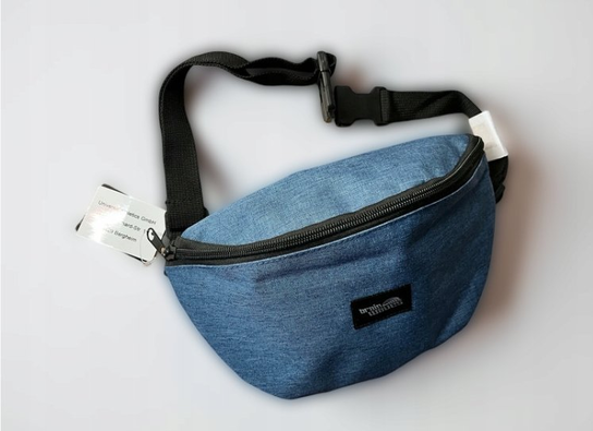 Brain Waves – Torba nerka unisex denim Inna marka
