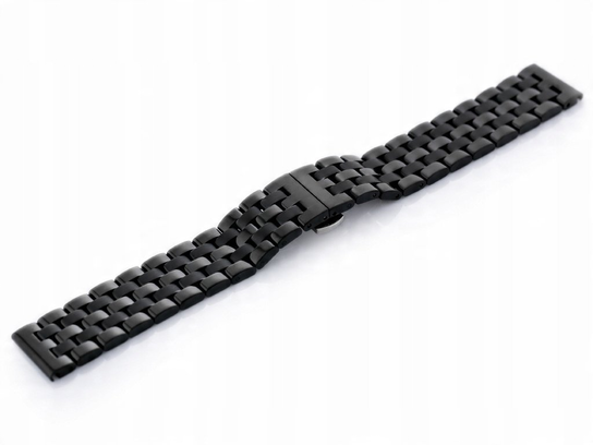 Bransoleta Pacific Model 2 - czarna 18mm Inna marka