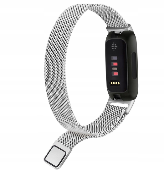 Bransoleta YLK do Fitbit srebrny 2szt Inna marka
