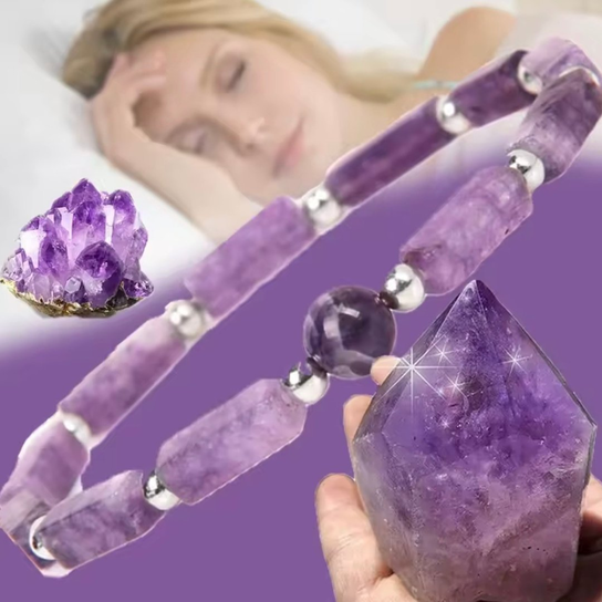 Bransoletka Amethyst Calm Line Orvella