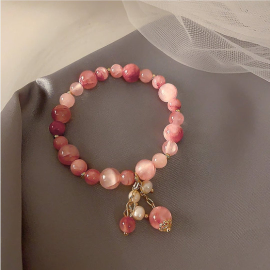Bransoletka Pink Crystal Harmony Orvella
