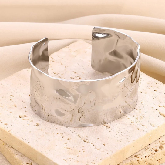 Bransoletka Smooth Wave Silver Orvella