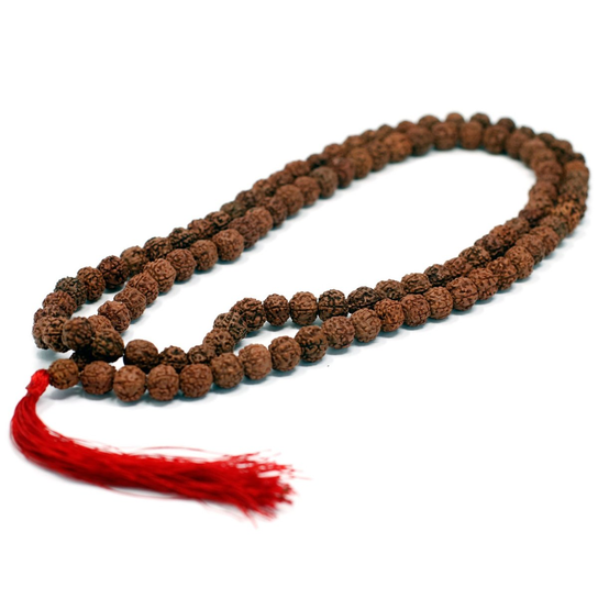 Brązowy Różaniec Rudraksha ANCIENT WISDOM