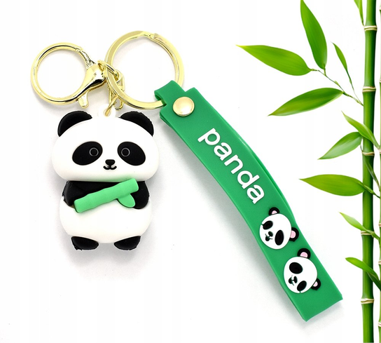 Breloczek Do Kluczy Panda Big Green Inna marka