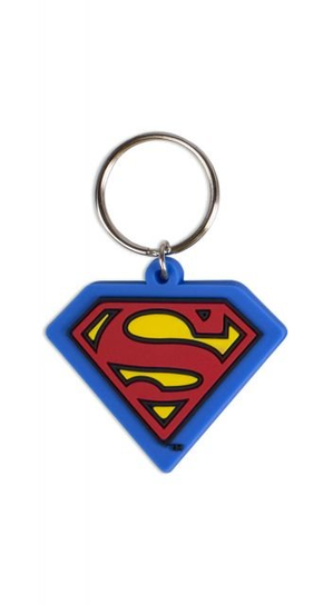 Brelok do kluczy DC Comics Superman zawieszka gumowa breloczek DC COMICS