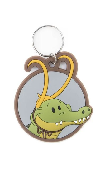Brelok do kluczy Marvel Loki Alligator zawieszka gumowa breloczek Marvel