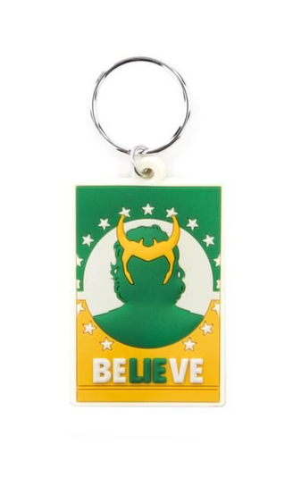 Brelok do kluczy Marvel Loki Believe zawieszka gumowa breloczek Marvel
