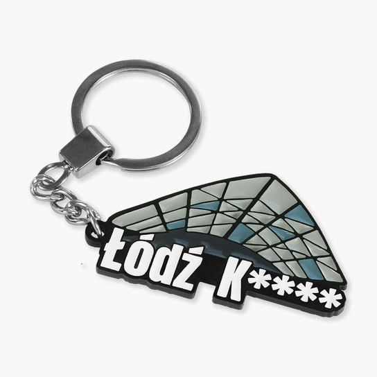 Brelok "Łódź K****" Inna marka
