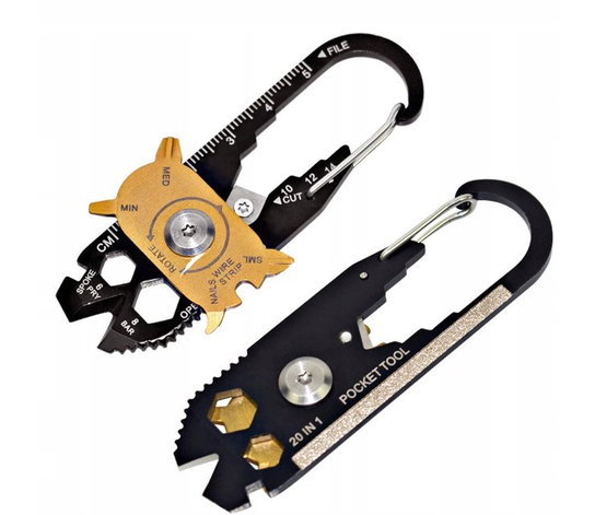 Brelok Multitool 20W1 Karabińczyk MARTOM