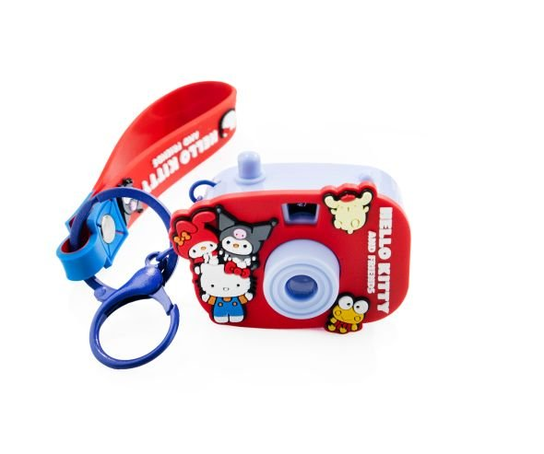 Brelok z projektorem Hello Kitty i Przyjaciele Breloki do kluczy dla dzieci Pyramid International