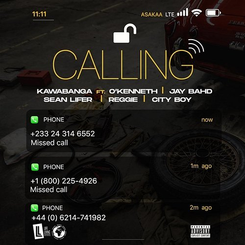 Calling Sean Lifer, Jay Bahd, Kawabanga feat. O'Kenneth, City Boy, Reggie