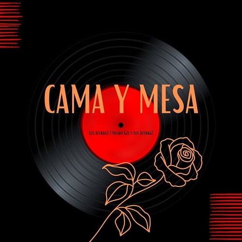 Cama y Mesa Los Aferra2, Negro Gzz