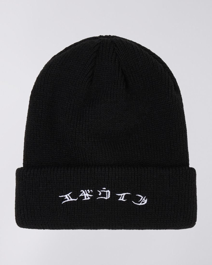 cappello uomo edwin i034123 gothic beanie black Inna marka