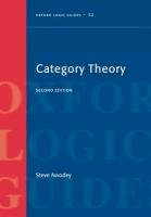 Category Theory Awodey Steve